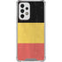 Belgium Flag Distressed Galaxy A53 5G Clear Case